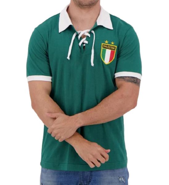 Imagem de Camisa masculina retrô 1926 palestra italia 100% algodão