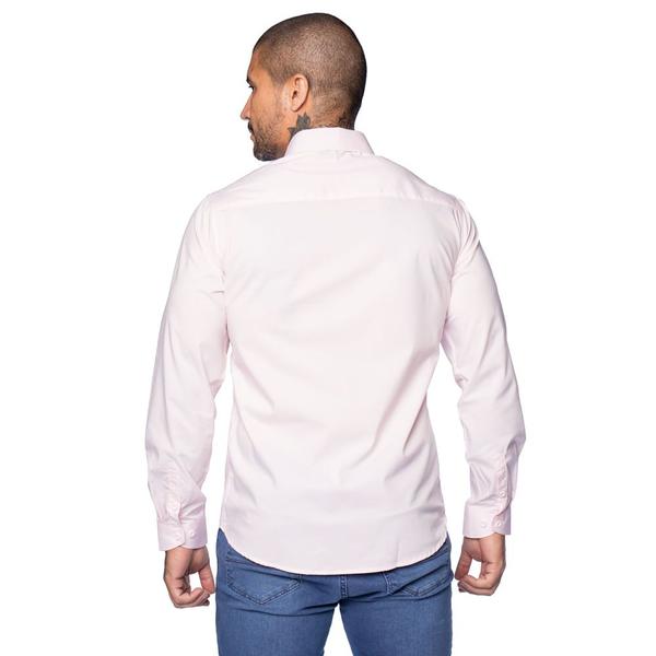 Imagem de Camisa Masculina Sea Surf Manga Longa Rosa Claro