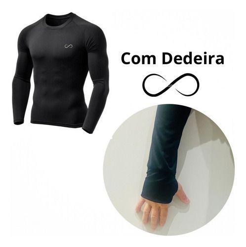 Imagem de Camisa Masculina Segunda Pele Plus Size, Esportiva, Fitness