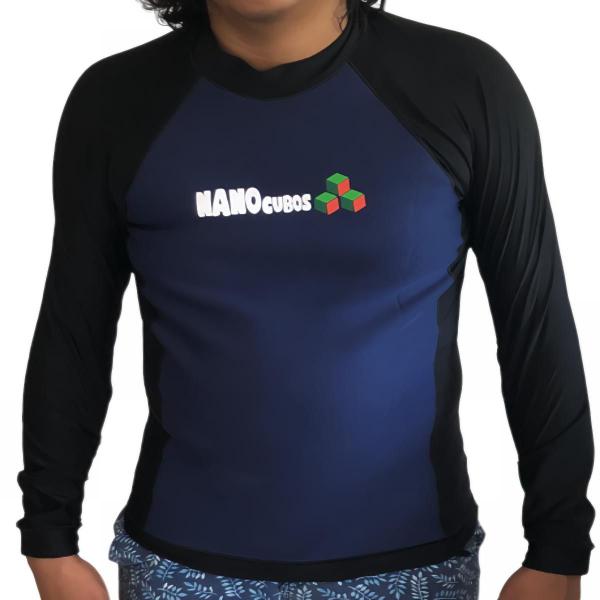 Imagem de Camisa Neoprene Nanocubos para Frio, Bodyboard, Canoagem, Kitesurf, Wakeboard, Pesca, Natação, Vela, Surf, Stand up, Jet ski, Mergulho, Snokel e Remo