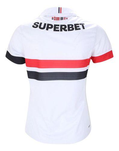 Imagem de Camisa New Balance São Paulo Home 2024/2025 Feminina