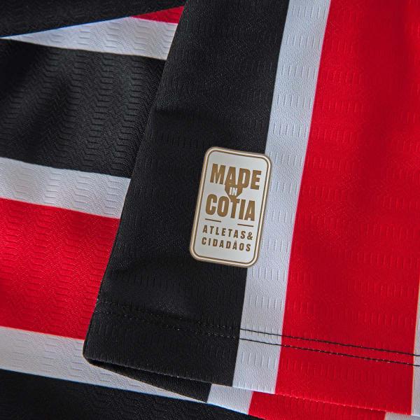 Imagem de Camisa New Balance São Paulo II 2024 Patrocínio Vermelha