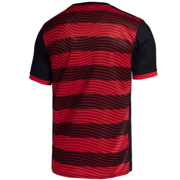 Imagem de Camisa Oficial Flamengo I 22/23 Masculina Preto Vermelho