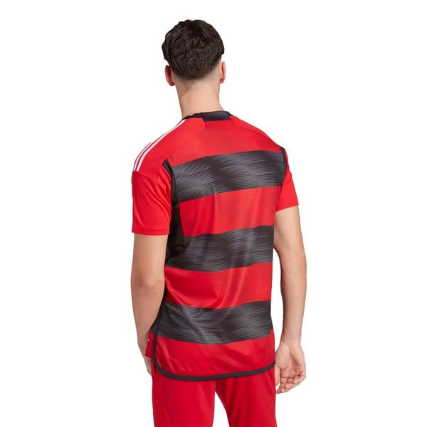 Imagem de Camisa Oficial Flamengo I 23/24 Masculina Vermelho Preto