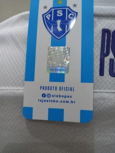 Imagem de Camisa Oficial Paysandu De  Jogo Uniforme 1 2023 - Lobo