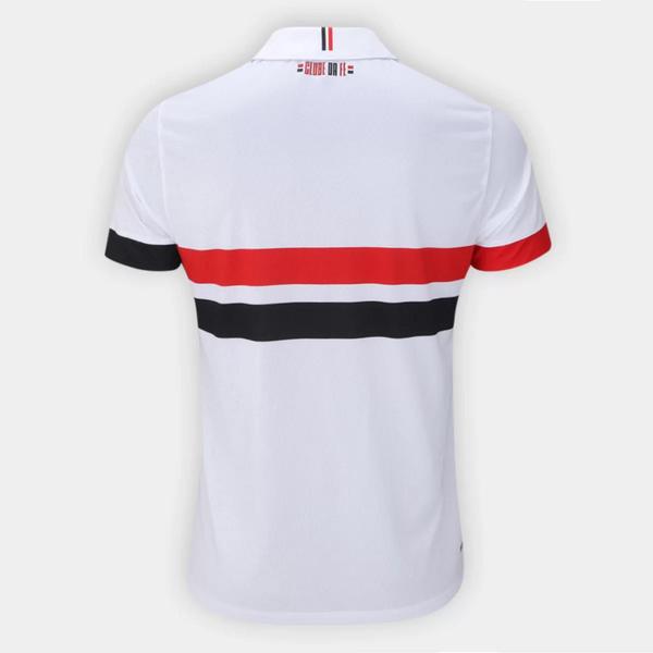 Imagem de Camisa Oficial São Paulo I 24/25 s/n Jogador New Balance Masculina - Branco+Vermelho