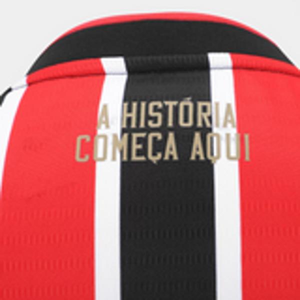Camisa Oficial São Paulo II 24/25 s/n Torcedor New Balance Feminina - Vermelho+Branco Imagem de Camisa Oficial São Paulo II 24/25 s/n Torcedor New Balance Feminina - Vermelho+Branco