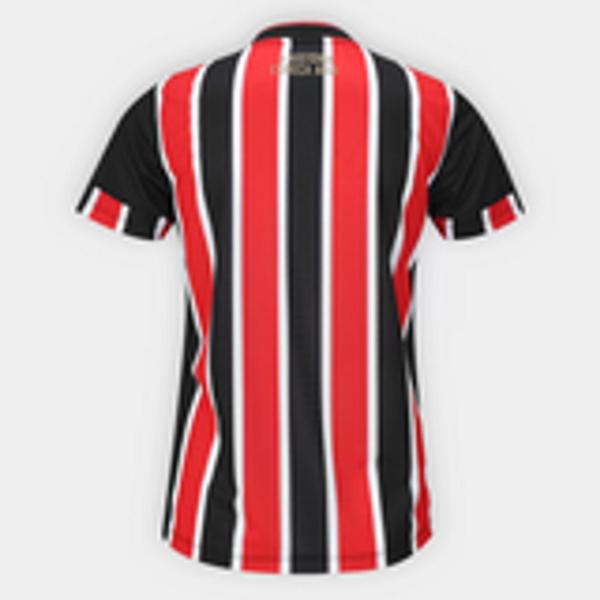 Camisa Oficial São Paulo II 24/25 s/n Torcedor New Balance Feminina - Vermelho+Branco Imagem de Camisa Oficial São Paulo II 24/25 s/n Torcedor New Balance Feminina - Vermelho+Branco