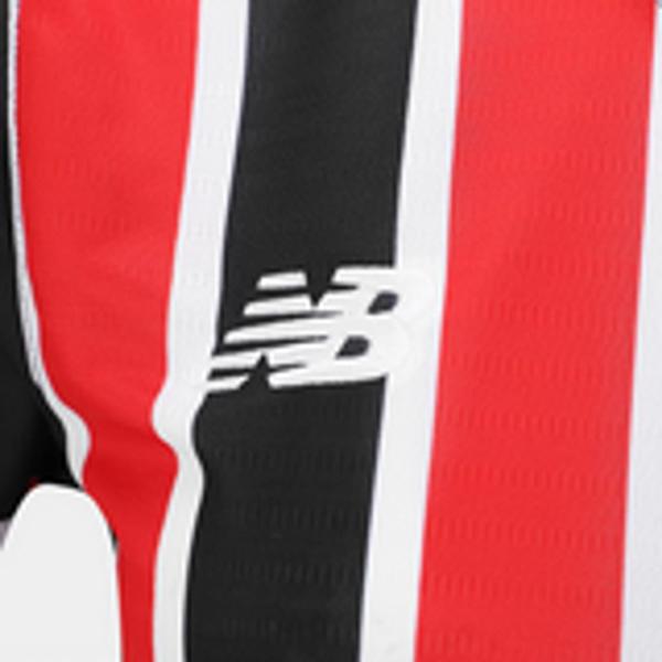 Camisa Oficial São Paulo II 24/25 s/n Torcedor New Balance Feminina - Vermelho+Branco Imagem de Camisa Oficial São Paulo II 24/25 s/n Torcedor New Balance Feminina - Vermelho+Branco
