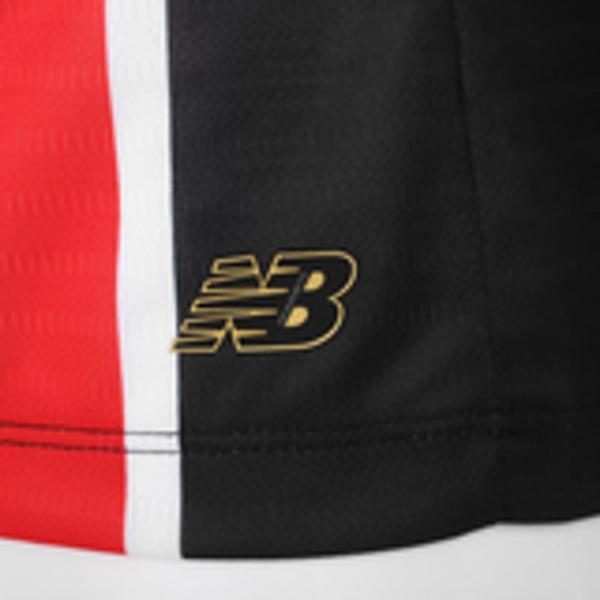 Camisa Oficial São Paulo II 24/25 s/n Torcedor New Balance Feminina - Vermelho+Branco Imagem de Camisa Oficial São Paulo II 24/25 s/n Torcedor New Balance Feminina - Vermelho+Branco