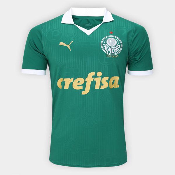 Camisa Palmeiras I 24/25 sn Torcedor Puma Masculina Camisa Palmeiras I 24/25 sn Torcedor Puma Masculina