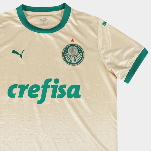 Imagem de Camisa Palmeiras III 24/25 sn Jogador Puma Feminina