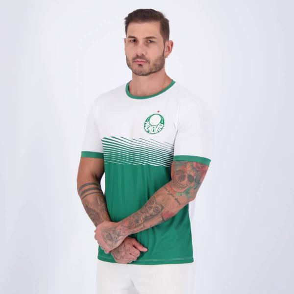 Imagem de Camisa Palmeiras R. Veiga 23 Academia Branca e Verde