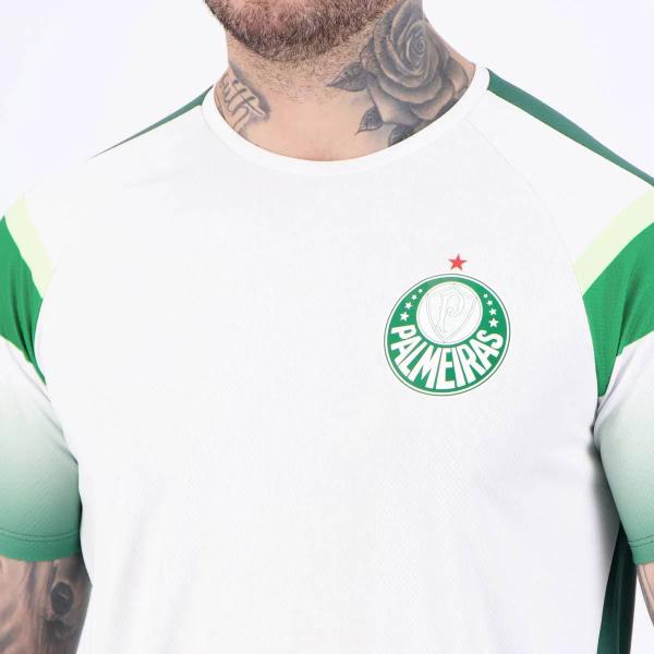 Imagem de Camisa Palmeiras R. Veiga 23 Alviverde Branca e Verde