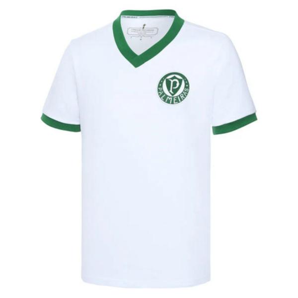 Camisa Palmeiras Retrô 1960 Comemorativa Taça Brasil Branca - Betel Imagem de Camisa Palmeiras Retrô 1960 Comemorativa Taça Brasil Branca