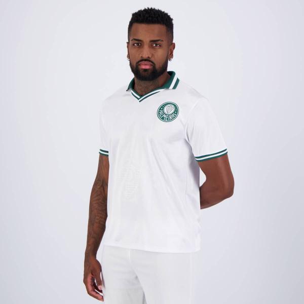 Imagem de Camisa Palmeiras Retro 1998 Branca e Verde