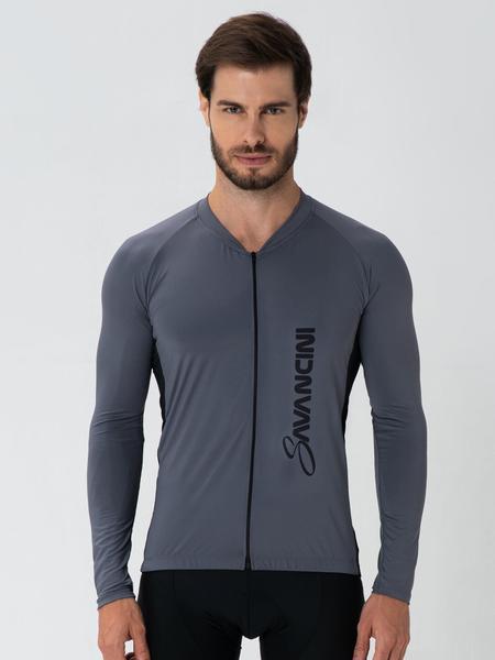 Imagem de Camisa Para Ciclismo Masculina Aço Manga Longa Savancini Fun (1140)