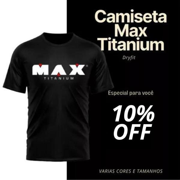 Imagem de Camisa Para Treinar Dry Fit Max Titanium