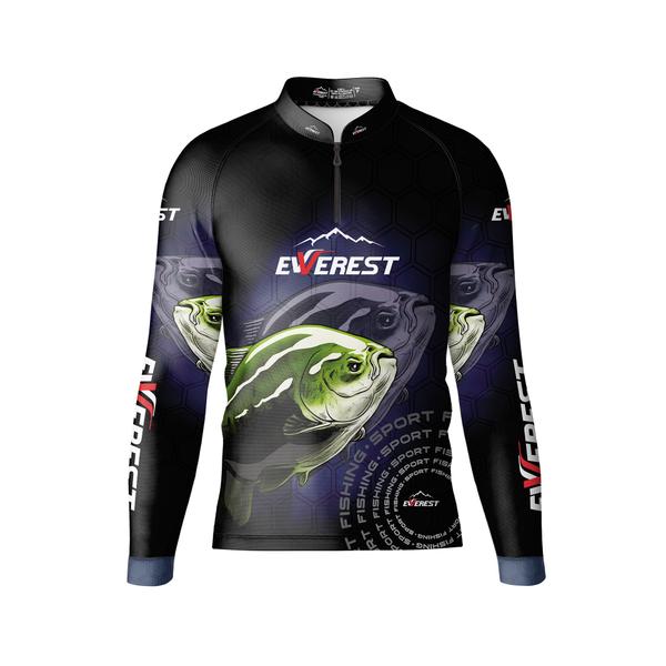 Camisa Pesca C/ Proteção Uv50 Pesca Esportiva Tambaqui - Everest Sport Imagem de Camisa Pesca C/ Proteção Uv50 Pesca Esportiva Tambaqui