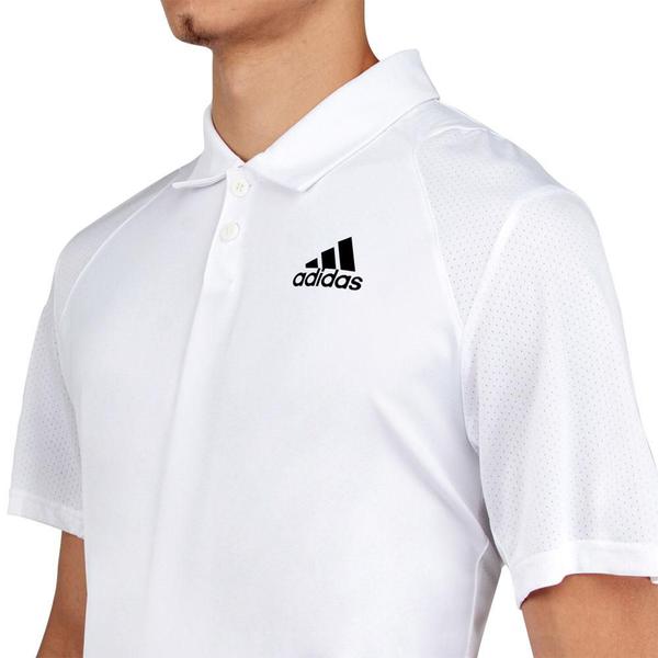 Imagem de Camisa Polo Adidas Club 3STR Branca