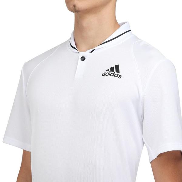 Imagem de Camisa Polo Adidas Club Tennis Ribbed Branca