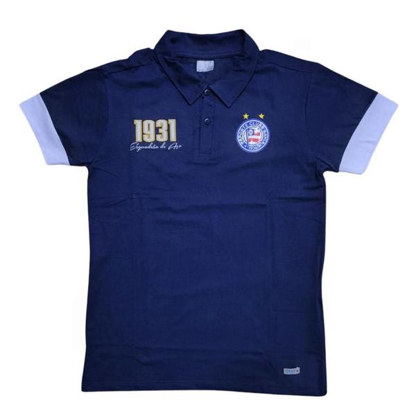 Imagem de Camisa Polo Bahia Azul Esquadrão Adulto Oficial