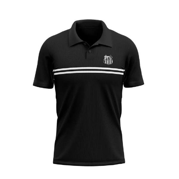 Imagem de Camisa Polo Braziline Santos Secondary Masculino - Preto