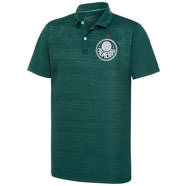 Imagem de Camisa polo do palmeiras verde masculina licenciada away iii