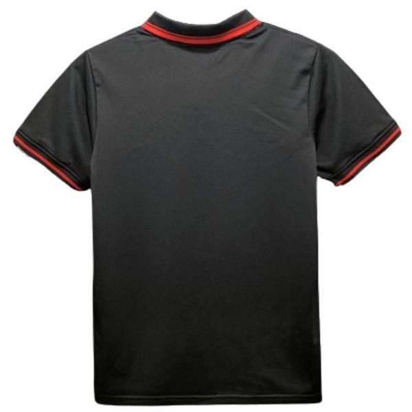 Camisa Polo Flamengo 23/24 Preta e Vermelha Imagem de Camisa Polo Flamengo 23/24 Preta e Vermelha