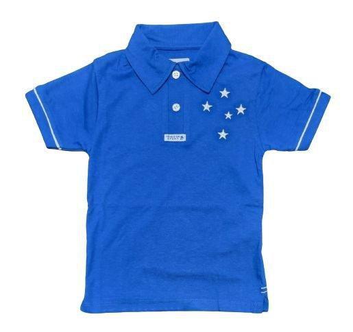 Imagem de Camisa Polo Infantil Cruzeiro Estrelas Oficial