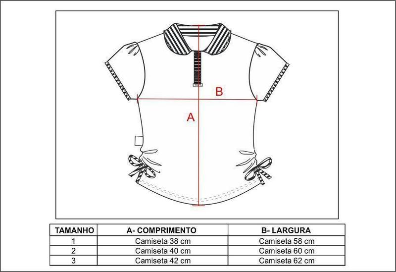 Imagem de Camisa Polo Infantil Grêmio Feminina Oficial