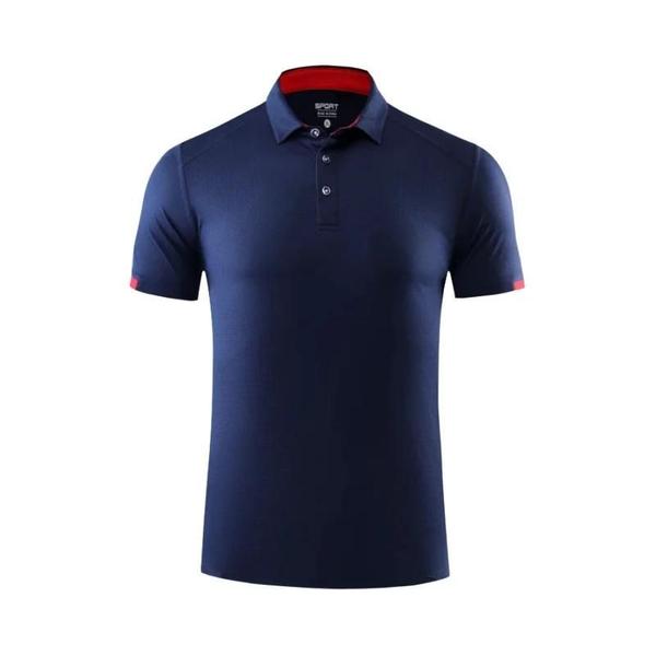 Imagem de Camisa Polo Masculina Esportiva - Secagem Rápida, Manga Curta, Ideal para Ciclismo e Fitness