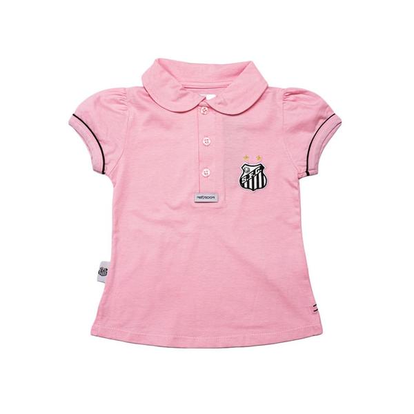 Imagem de Camisa polo revedor santos escudo infantil