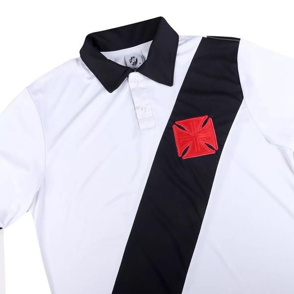 Imagem de Camisa Polo Vasco da Gama Masculina Branca VAS21