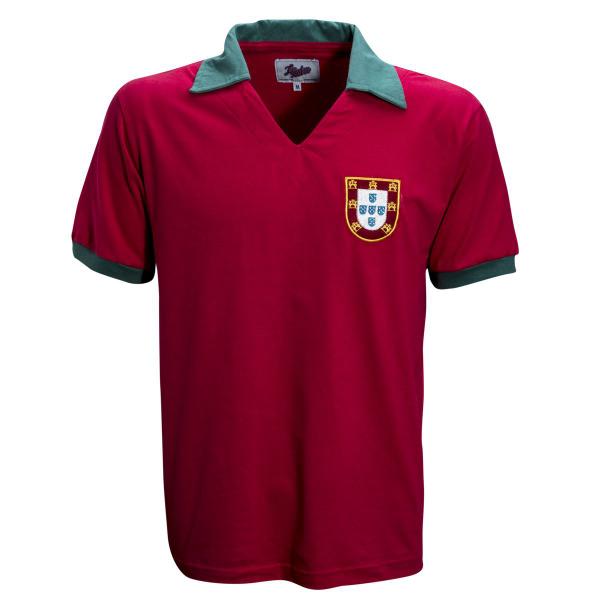 Imagem de Camisa Portugal 1972 Liga Retrô  Vermelha M