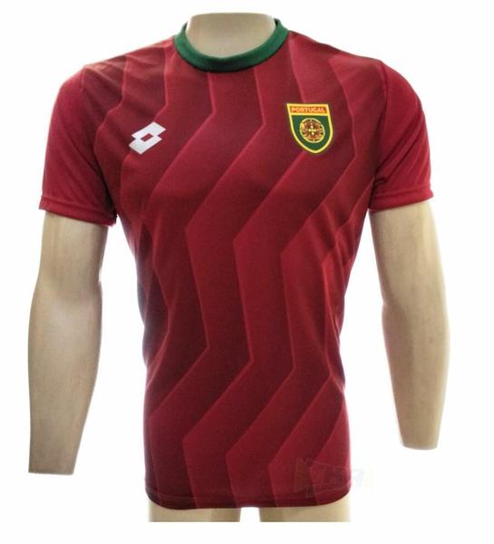 Camisa Portugal vrm - Lotto Imagem de Camisa Portugal vrm - Lotto