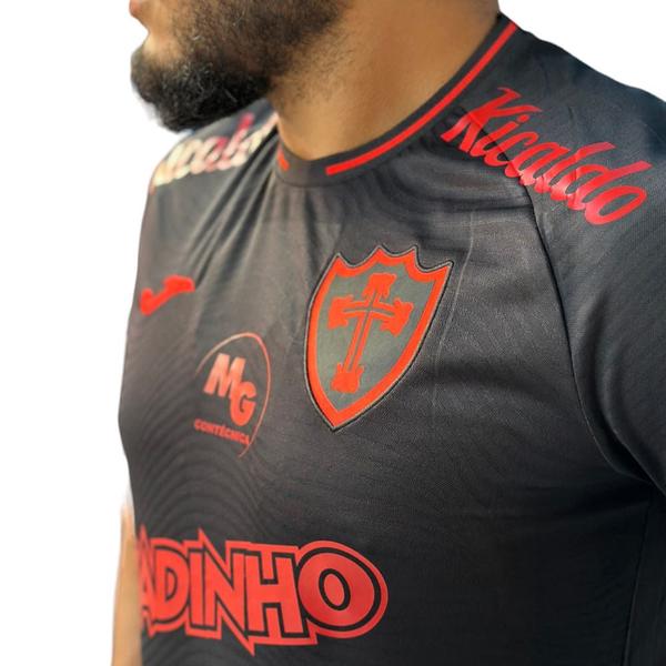 Imagem de Camisa Portuguesa III Joma Jogador C/ Patrocínio Preta