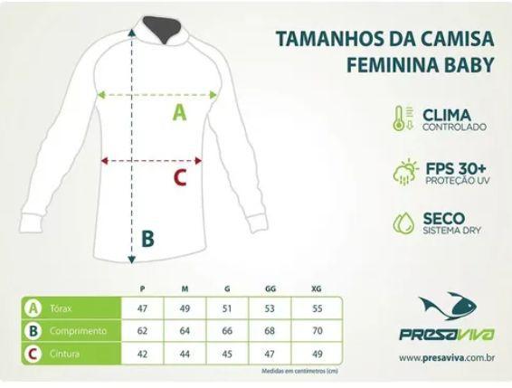 Imagem de Camisa presa viva baby pv 08 flowers/ favo 2/sub m