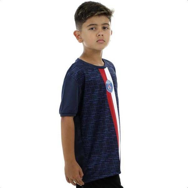 Imagem de Camisa PSG Braziline Illuvium Infantil Azul Marinho