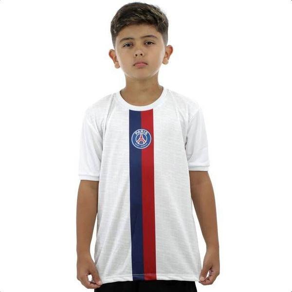 Camisa PSG Braziline Illuvium Infantil Imagem de Camisa PSG Braziline Illuvium Infantil