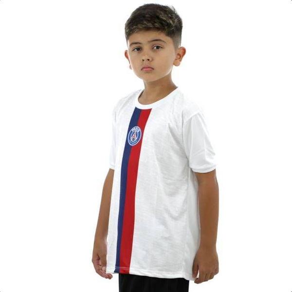 Camisa PSG Braziline Illuvium Infantil Imagem de Camisa PSG Braziline Illuvium Infantil