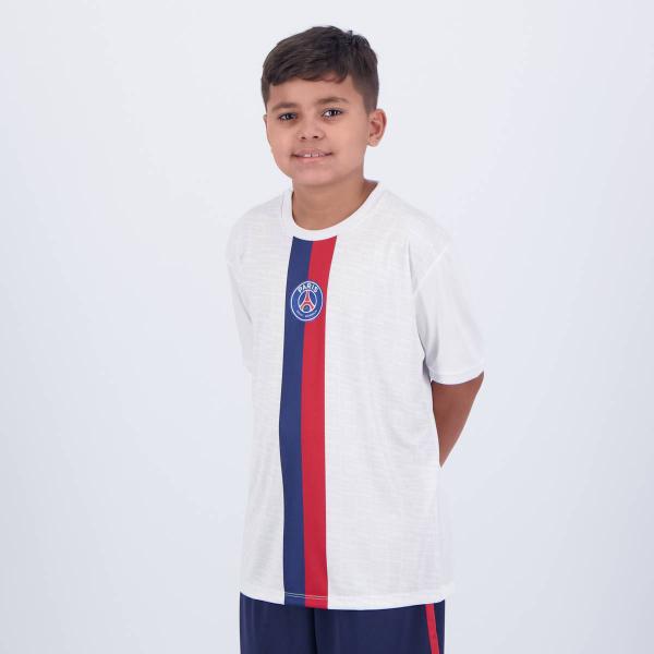 Imagem de Camisa PSG Illuvium Infantil Branca