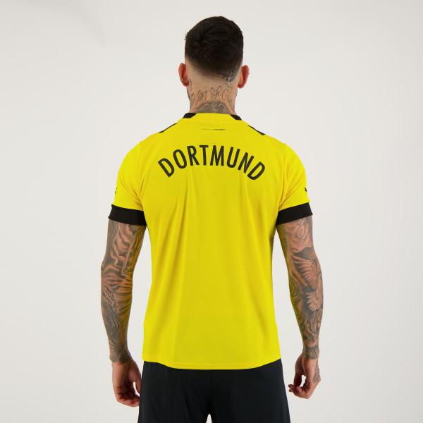 Imagem de Camisa Puma Borussia Dortmund Home 2023 Com Patrocínio