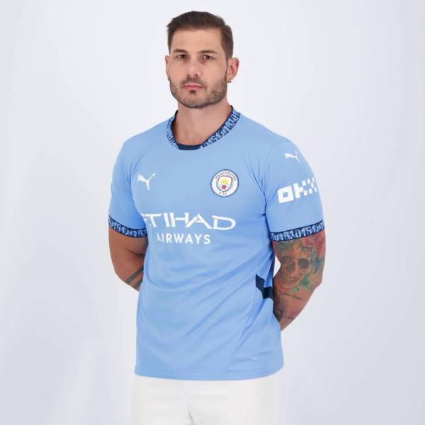 Imagem de Camisa Puma Manchester City Home 2025 9 Haaland