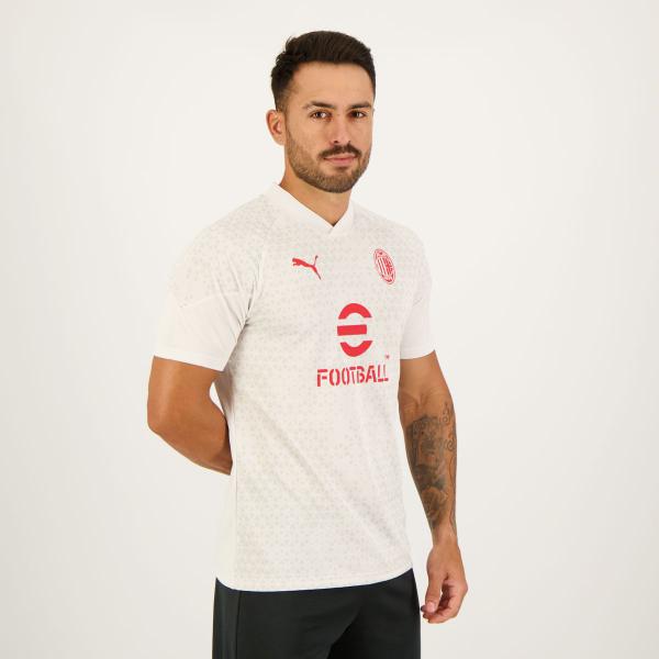 Imagem de Camisa Puma Milan Treino 2024 Cinza