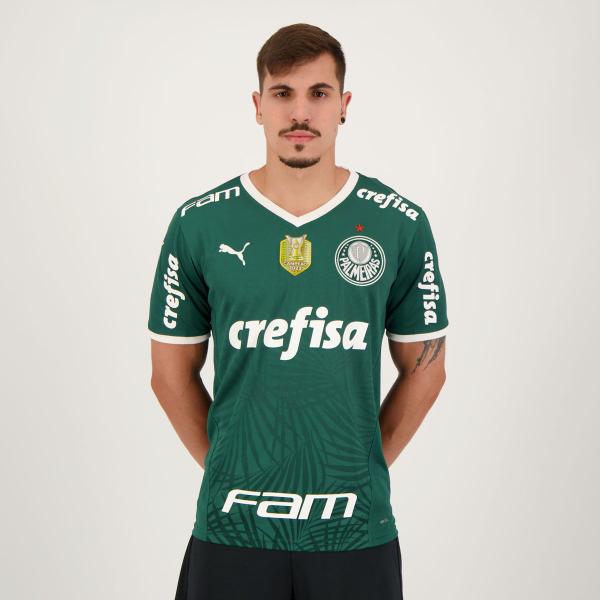 Imagem de Camisa Puma Palmeiras I 2022 Campeão Brasileiro