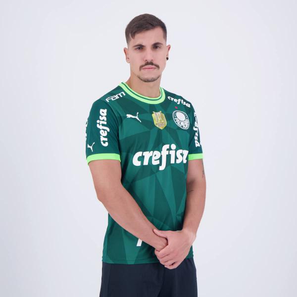 Imagem de Camisa Puma Palmeiras I 2023 Campeão Brasileiro 2023