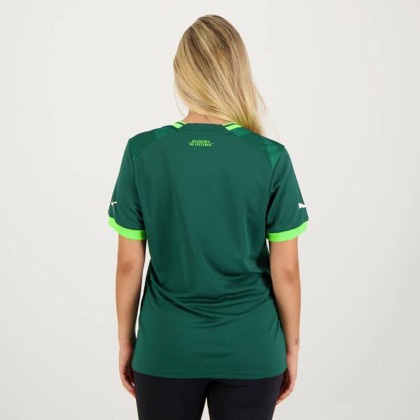 Imagem de Camisa Puma Palmeiras I 2023 Feminina Campeão Brasileiro 2022