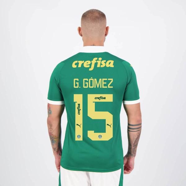 Imagem de Camisa Puma Palmeiras I 2024 15 G. Gómez