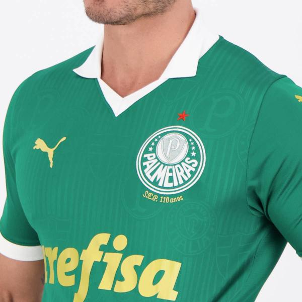 Imagem de Camisa Puma Palmeiras I 2024 22 Piquerez